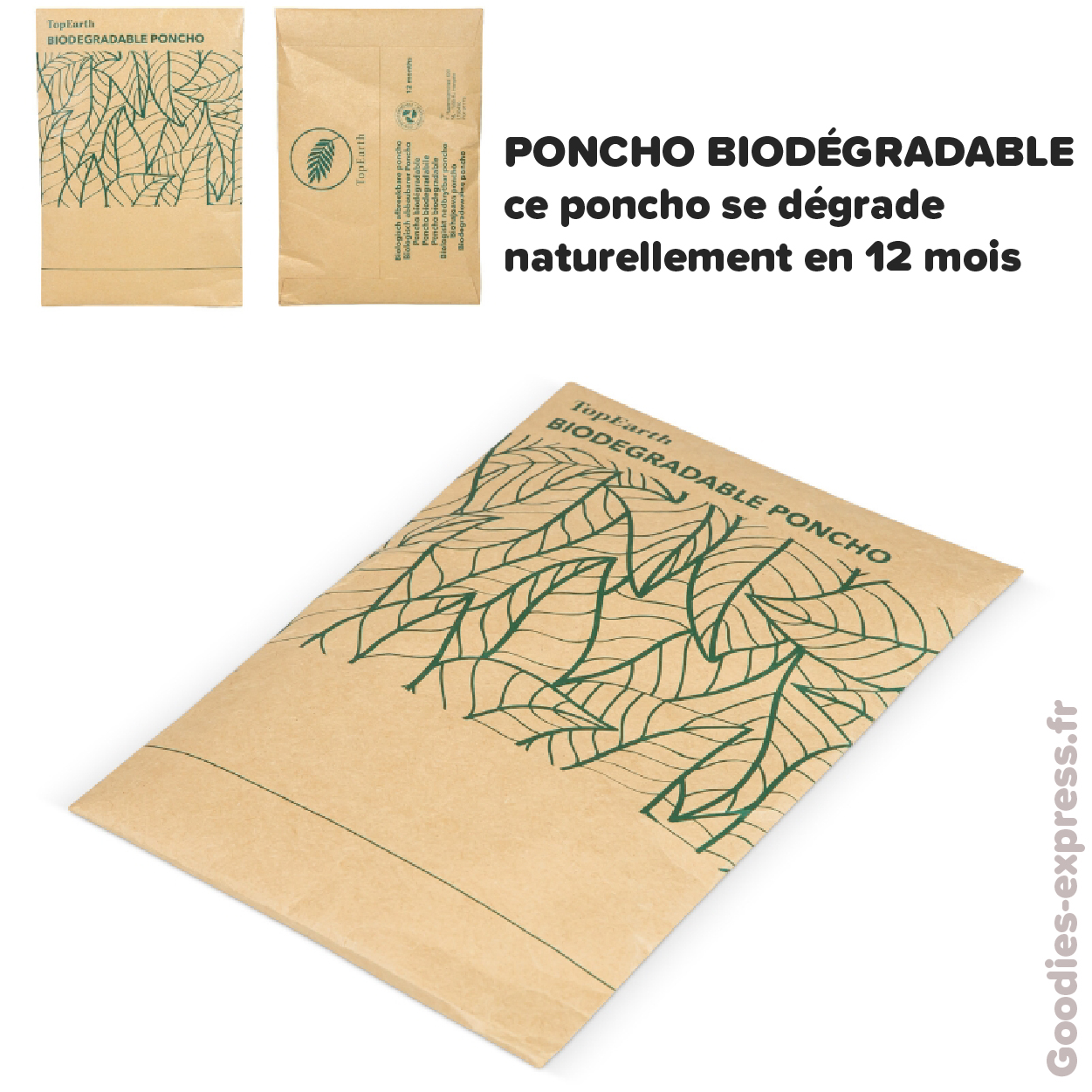 poncho publicitaire biodégradable  TOP EARTH  objet publicitaire écologique-01